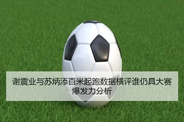 谢震业与苏炳添百米起跑数据横评谁仍具大赛爆发力分析